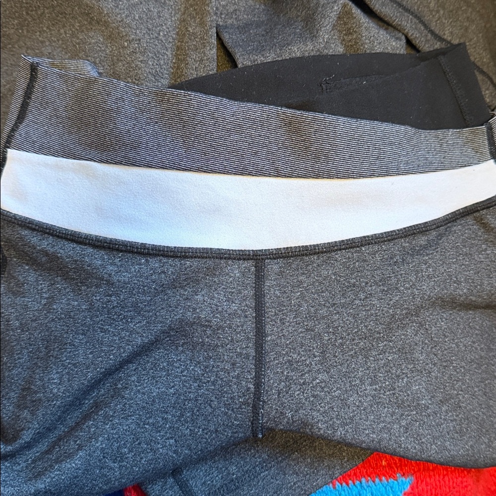Lululemon Astro Pant (Tall) Heathered Black / Black Black Yoga Pants - Picture 3 of 12